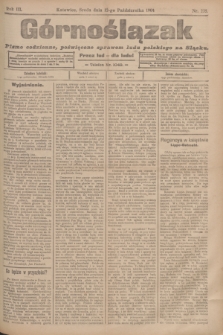 Górnoślązak : pismo codzienne, poświęcone sprawom ludu polskiego na Sląsku.R.3, nr 235 (12 października 1904)