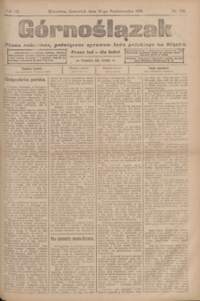 Górnoślązak : pismo codzienne, poświęcone sprawom ludu polskiego na Sląsku.R.3, nr 236 (13 października 1904)