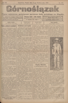 Górnoślązak : pismo codzienne, poświęcone sprawom ludu polskiego na Sląsku.R.3, nr 237 (14 października 1904)