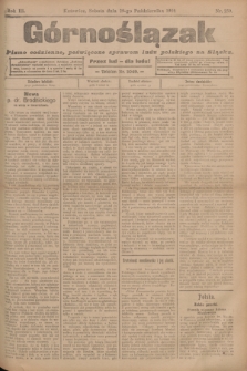 Górnoślązak : pismo codzienne, poświęcone sprawom ludu polskiego na Sląsku.R.3, nr 250 (29 października 1904)