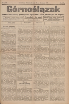 Górnoślązak : pismo codzienne, poświęcone sprawom ludu polskiego na Śląsku.R.3, nr 287 (15 grudnia 1904)