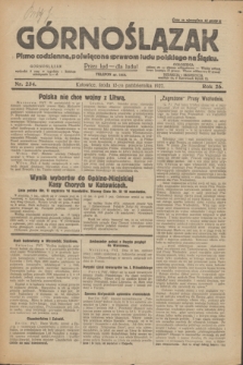 Górnoślązak : pismo codzienne, poświęcone sprawom ludu polskiego na Śląsku.R.26, nr 234 (12 października 1927) + dod.