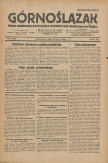 Górnoślązak : pismo codzienne, poświęcone sprawom ludu polskiego na Śląsku.R.26, nr 294 (23 grudnia 1927) + dod.