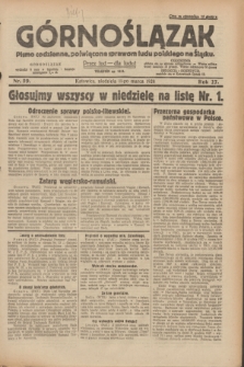 Górnoślązak : pismo codzienne, poświęcone sprawom ludu polskiego na Śląsku.R.27, nr 59 (11 marca 1928) + dod.