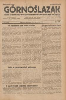 Górnoślązak : pismo codzienne, poświęcone sprawom ludu polskiego na Śląsku.R.27, nr 182 (9 sierpnia 1928) + dod.