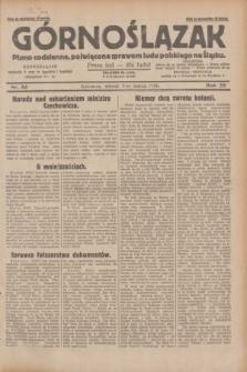 Górnoślązak : pismo codzienne, poświęcone sprawom ludu polskiego na Śląsku.R.28, nr 53 (5 marca 1929) + dod.