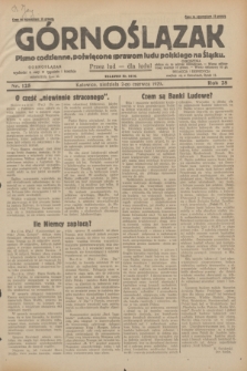 Górnoślązak : pismo codzienne, poświęcone sprawom ludu polskiego na Śląsku.R.28, nr 125 (2 czerwca 1929) + dod.