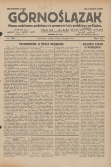 Górnoślązak : pismo codzienne, poświęcone sprawom ludu polskiego na Śląsku.R.28, nr 199 (30 sierpnia 1929) + dod.