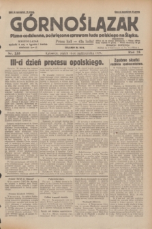 Górnoślązak : pismo codzienne, poświęcone sprawom ludu polskiego na Śląsku.R.28, nr 235 (11 października 1929) + dod.