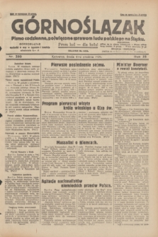Górnoślązak : pismo codzienne, poświęcone sprawom ludu polskiego na Śląsku.R.28, nr 280 (4 grudnia 1929) + dod.