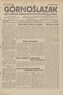 Górnoślązak : pismo codzienne, poświęcone sprawom ludu polskiego na Śląsku.R.28, nr 290 (15 grudnia 1929) + dod.