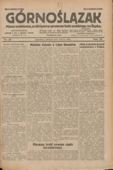 Górnoślązak : pismo codzienne, poświęcone sprawom ludu polskiego na Śląsku.R.29, nr 28 (4 lutego 1930) + dod.