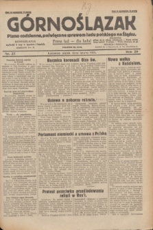 Górnoślązak : pismo codzienne, poświęcone sprawom ludu polskiego na Śląsku.R.29, nr 37 (14 lutego 1930) + dod.