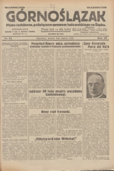 Górnoślązak : pismo codzienne, poświęcone sprawom ludu polskiego na Śląsku.R.29, nr 52 (4 marca 1930) + dod.