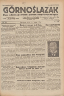 Górnoślązak : pismo codzienne, poświęcone sprawom ludu polskiego na Śląsku.R.29, nr 56 (8 marca 1930) + dod.