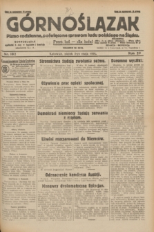 Górnoślązak : pismo codzienne, poświęcone sprawom ludu polskiego na Śląsku.R.29, nr 102 (2 maja 1930) + dod.