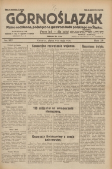 Górnoślązak : pismo codzienne, poświęcone sprawom ludu polskiego na Śląsku.R.29, nr 107 (9 maja 1930) + dod.