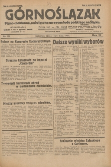 Górnoślązak : pismo codzienne, poświęcone sprawom ludu polskiego na Śląsku.R.29, nr 111 (14 maja 1930) + dod.