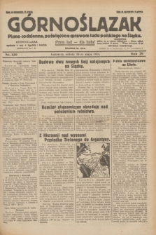 Górnoślązak : pismo codzienne, poświęcone sprawom ludu polskiego na Śląsku.R.29, nr 120 (24 maja 1930) + dod.