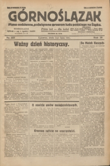 Górnoślązak : pismo codzienne, poświęcone sprawom ludu polskiego na Śląsku.R.29, nr 150 (2 lipca 1930) + dod.