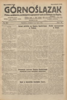 Górnoślązak : pismo codzienne, poświęcone sprawom ludu polskiego na Śląsku.R.29, nr 154 (6 lipca 1930) + dod.