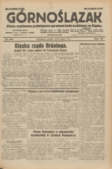 Górnoślązak : pismo codzienne, poświęcone sprawom ludu polskiego na Śląsku.R.29, nr 164 (18 lipca 1930) + dod.