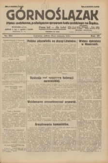 Górnoślązak : pismo codzienne, poświęcone sprawom ludu polskiego na Śląsku.R.29, nr 194 (23 sierpnia 1930) + dod.