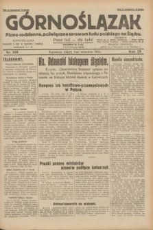 Górnoślązak : pismo codzienne, poświęcone sprawom ludu polskiego na Śląsku.R.29, nr 205 (5 września 1930) + dod.