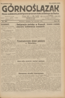 Górnoślązak : pismo codzienne, poświęcone sprawom ludu polskiego na Śląsku.R.29, nr 207 (7 września 1930) + dod.