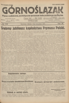 Górnoślązak : pismo codzienne, poświęcone sprawom ludu polskiego na Śląsku.R.29, nr 220 (23 września 1930)