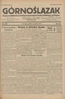 Górnoślązak : pismo codzienne, poświęcone sprawom ludu polskiego na Śląsku.R.29, nr 283 (6 grudnia 1930)