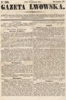 Gazeta Lwowska. 1854, nr 269