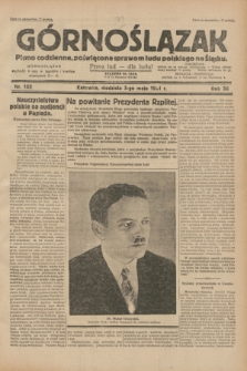 Górnoślązak : pismo codzienne, poświęcone sprawom ludu polskiego na Śląsku.R.30, nr 102 (3 maja 1931)