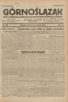 Górnoślązak : pismo codzienne, poświęcone sprawom ludu polskiego na Śląsku.R.30, nr 200 (1 września 1931)