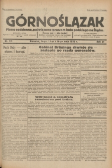 Górnoślązak : pismo codzienne, poświęcone sprawom ludu polskiego na Śląsku.R.31, nr 111 (14, 15 i 16 maja 1932)