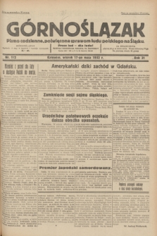 Górnoślązak : pismo codzienne, poświęcone sprawom ludu polskiego na Śląsku.R.31, nr 112 (17 maja 1932)