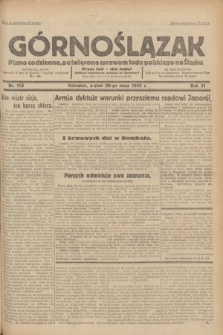 Górnoślązak : pismo codzienne, poświęcone sprawom ludu polskiego na Śląsku.R.31, nr 115 (20 maja 1932)