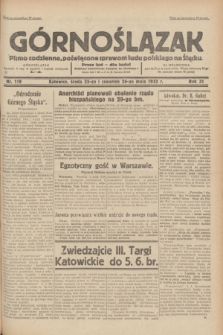 Górnoślązak : pismo codzienne, poświęcone sprawom ludu polskiego na Śląsku.R.31, nr 119 (25 i 26 maja 1932)