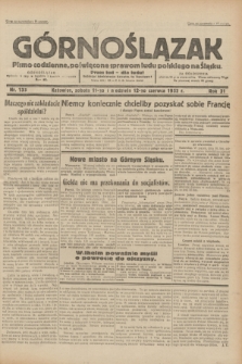 Górnoślązak : pismo codzienne, poświęcone sprawom ludu polskiego na Śląsku.R.31, nr 133 (11 i 12 czerwca 1932)