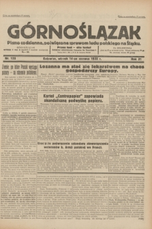 Górnoślązak : pismo codzienne, poświęcone sprawom ludu polskiego na Śląsku.R.31, nr 135 (14 czerwca 1932)