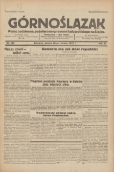 Górnoślązak : pismo codzienne, poświęcone sprawom ludu polskiego na Śląsku.R.31, nr 147 (28 czerwca 1932)