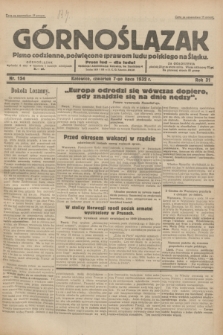 Górnoślązak : pismo codzienne, poświęcone sprawom ludu polskiego na Śląsku.R.31, nr 154 (7 lipca 1932)