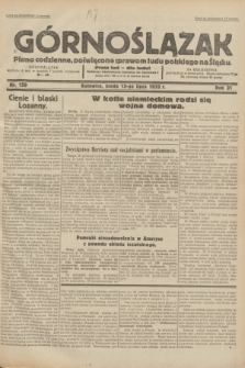 Górnoślązak : pismo codzienne, poświęcone sprawom ludu polskiego na Śląsku.R.31, nr 159 (13 lipca 1932)