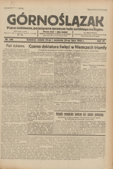 Górnoślązak : pismo codzienne, poświęcone sprawom ludu polskiego na Śląsku.R.31, nr 168 (23 i 24 lipca 1932)