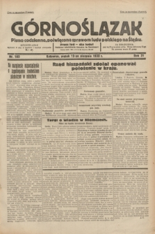 Górnoślązak : pismo codzienne, poświęcone sprawom ludu polskiego na Śląsku.R.31, nr 185 (12 sierpnia 1932)