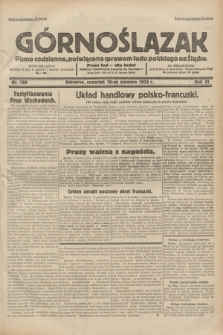 Górnoślązak : pismo codzienne, poświęcone sprawom ludu polskiego na Śląsku.R.31, nr 189 (18 sierpnia 1932)