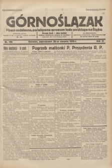 Górnoślązak : pismo codzienne, poświęcone sprawom ludu polskiego na Śląsku.R.31, nr 192 (22 sierpnia 1932)