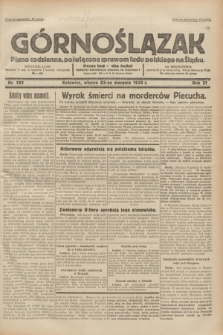 Górnoślązak : pismo codzienne, poświęcone sprawom ludu polskiego na Śląsku.R.31, nr 193 (23 sierpnia 1932)