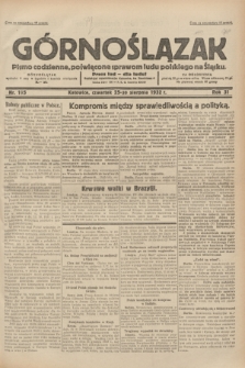 Górnoślązak : pismo codzienne, poświęcone sprawom ludu polskiego na Śląsku.R.31, nr 195 (25 sierpnia 1932)