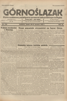 Górnoślązak : pismo codzienne, poświęcone sprawom ludu polskiego na Śląsku.R.31, nr 196 (26 sierpnia 1932)
